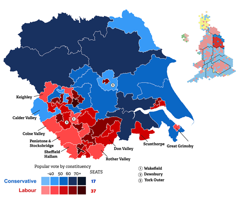General Election 2019 Preview Of Yorkshire And The Humber Democratic